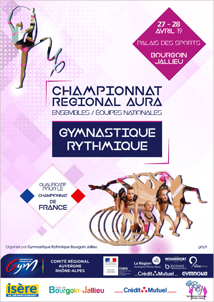 Prévisionnel : Compétition à Bourgoin Jallieu 27 et 28 Avril